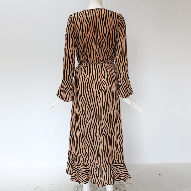 Long Sleeve Zebra Print Maxi Dress – Sweet Vee Boutique Long Sleeve Zebra Print Maxi Dress – Sweet Vee Boutique